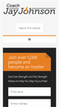 Mobile Screenshot of coachjayjohnson.com